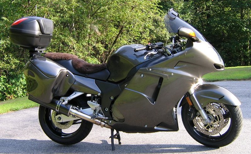 Honda blackbird saddlebags #4